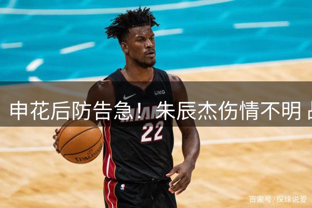 申花后防告急！朱辰杰伤情不明 战辽宁铁人中卫组合成难题